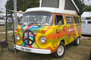 VW Transporter (with note saying it was finished)