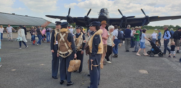 Aircrew getting ready