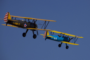 Pair of Boeing Stearmans