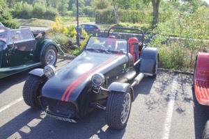 Justin Garland's Tiger Car