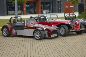 Giles Cooper's TIger Cat and Angus Grooby's Marlin