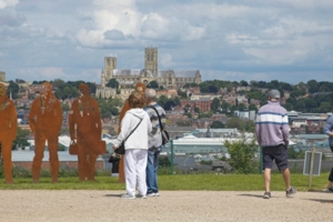 View from Memorial looking out over Lincoln